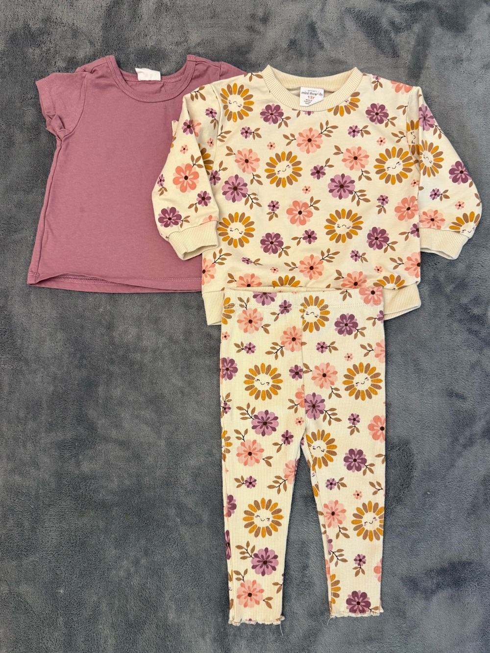 Petit Lems Mini Threads Baby Outfit